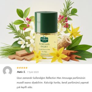SELUZ Reflection Muadili ECHO MAN 64529-T Top Kalite Erkek Parfüm Esansı