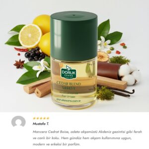 SELUZ Manc. Cedrat Boise Muadili CEDAR BLEND 54442-T Top Kalite Unisex Parfüm Esansı