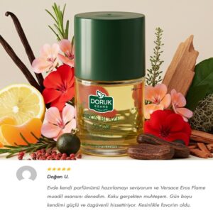 EROS BLAZE 55726 Top Kalite Erkek Parfüm Esansı - Eros Flame Muadili - SELUZ DORUK Esans Erkek Parfüm Esansları