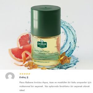 INVINCIBLE FRESH 75928-T Top Kalite Aromatik Akuatik Erkek Parfüm Esansı