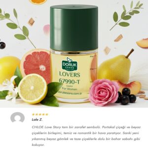 SELUZ Chlo. Love Story Muadili LOVERS 67990-T Top Kalite Çiçeksi Kadın Parfüm Esansı