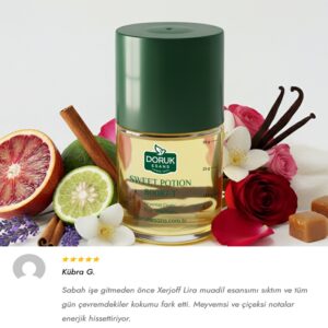 SWEET POTION 80087-T Top Kalite Oryantal Çiçeksi Kadın Parfüm Esansı
