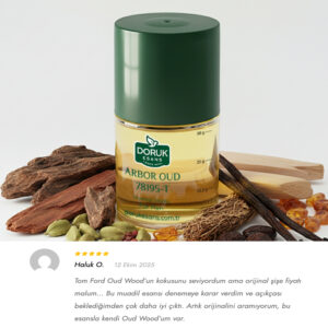 ARBOR OUD 78195 Top Kalite Oryantal Odunsu Erkek Parfüm Esansı