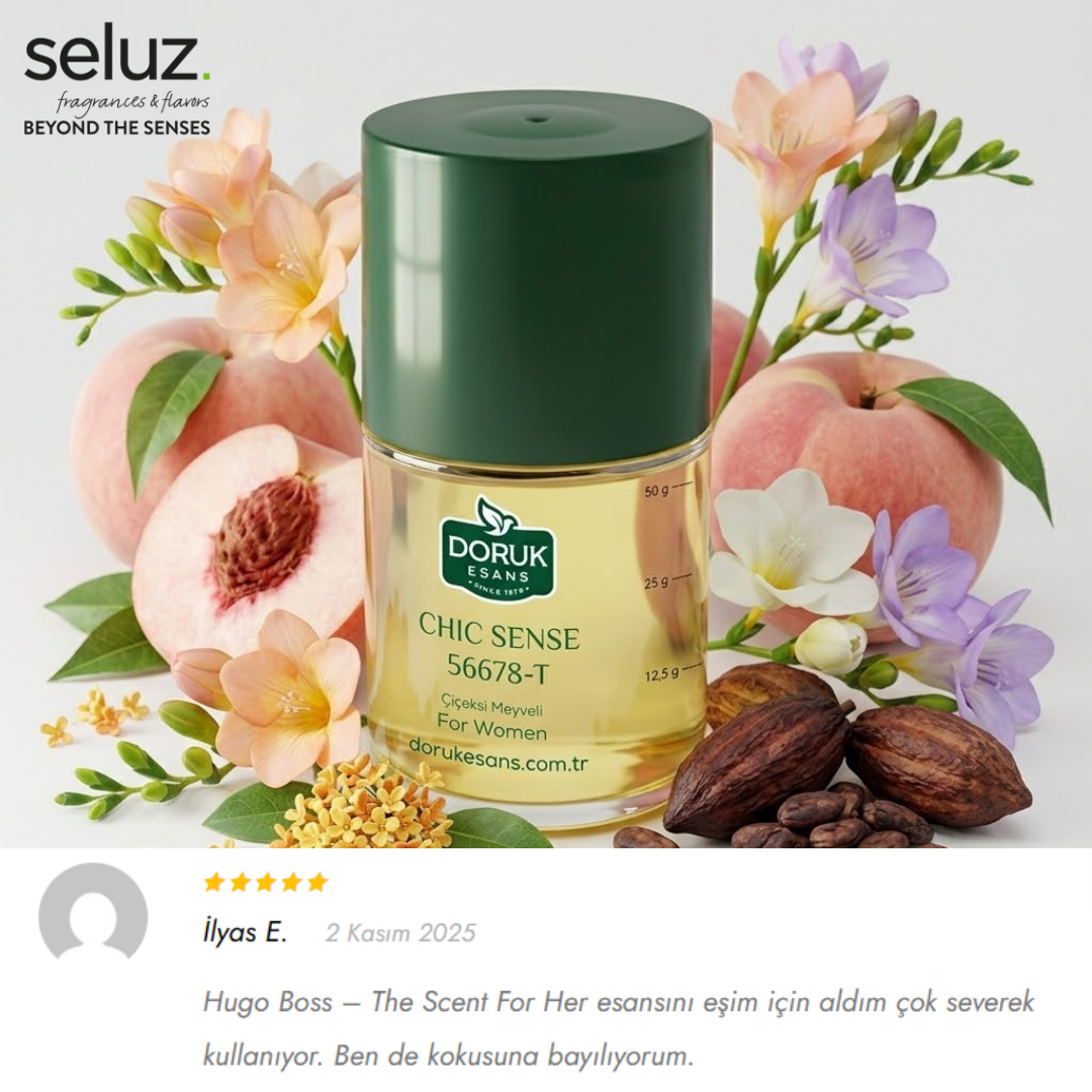 CHIC SENSE 56678-T Top Kalite Kadın Parfüm Esansı - The Scent For Her Muadili - SELUZ CHIC SENSE 56678-T Top Kalite Kadın Parfüm Esansı - The Scent For Her Muadili - SELUZ