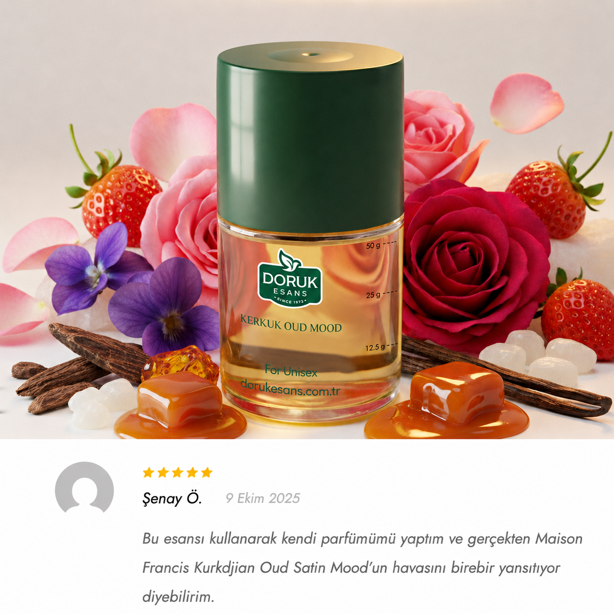 KERKUK OUD MOOD Top Kalite Unisex Parfüm Esansı - Ou. Sat. Mood Muadili KERKUK OUD MOOD Top Kalite Unisex Parfüm Esansı - Ou. Sat. Mood Muadili