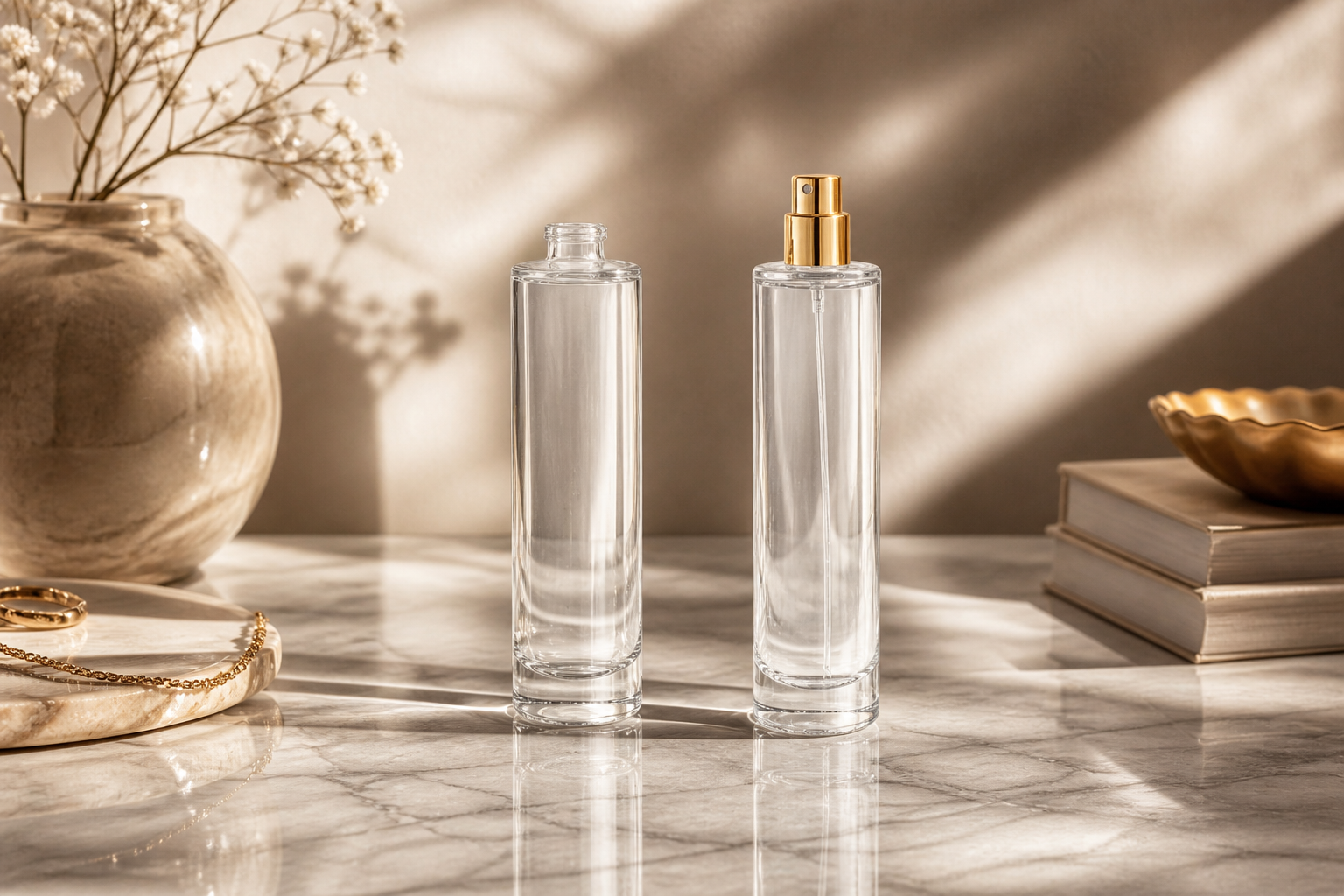 Pearl II 50 ml Parfüm Şişesi Takımı